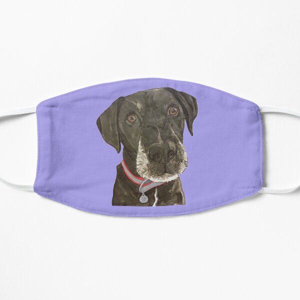 Oscar - the chocolate brown labrador Mask