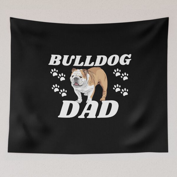 Item preview, Bulldog Dad - Vector English Bulldog designed and sold by Beyond Words.