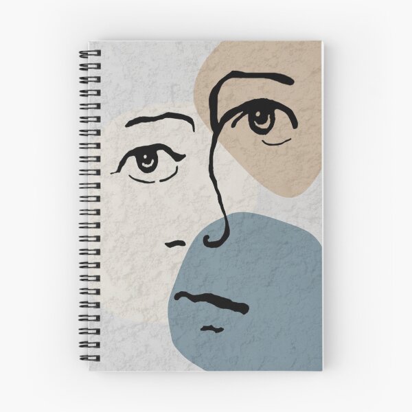 Item preview, Abstract Face design on abstract background. decorating, interiors designed and sold by jayne0524.
