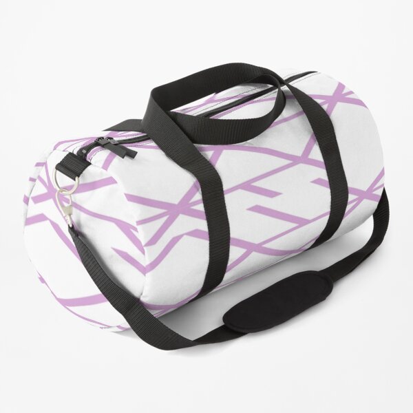 Minimal geometric pattern Duffle Bag