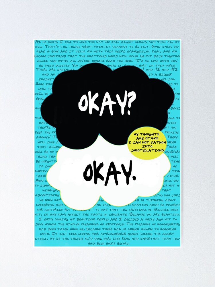Alternate view of The fault in our stars. Poster