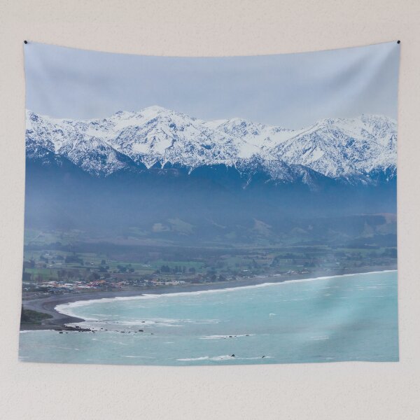 Item preview, Snow On The Kaikoura Mountains designed and sold by KarenWoodArt.