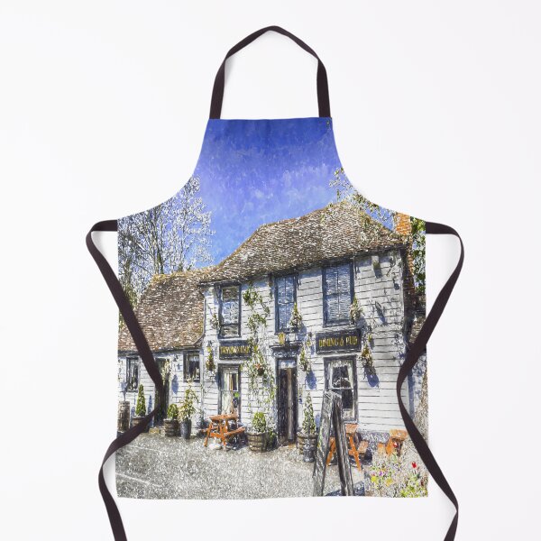 Item preview, The Theydon Oak Pub Art designed and sold by Londonimages.