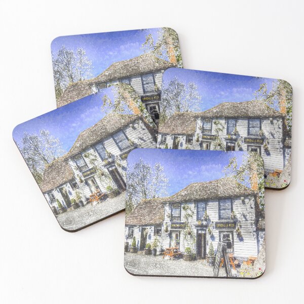 Item preview, The Theydon Oak Pub Art designed and sold by Londonimages.