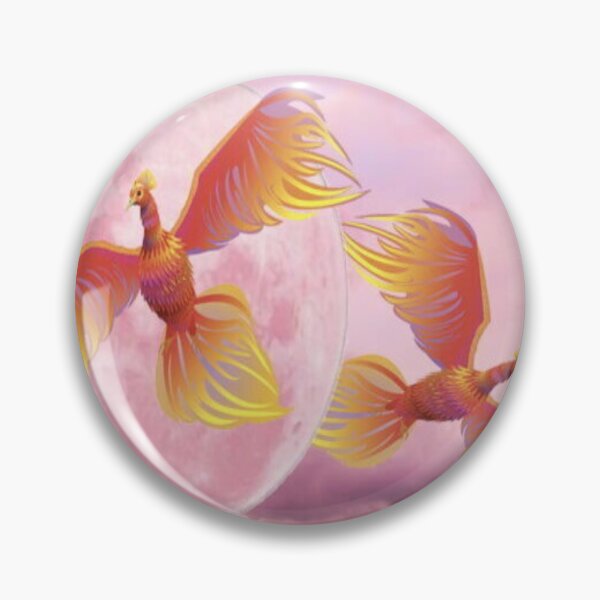 Item preview, pink pheonix designed and sold by BellsPainting.