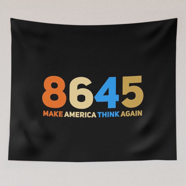 Item preview, 8645 Make America Think Again designed and sold by Alaadin Bendali Braham.