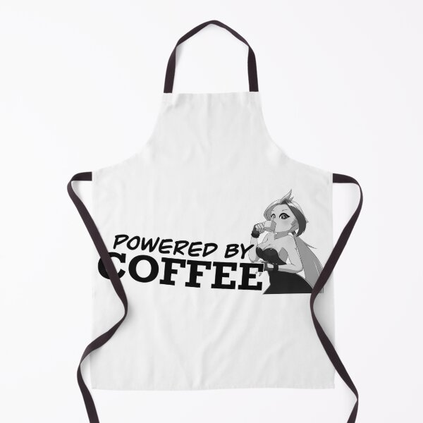 Item preview, Powered by Coffee sticker designed and sold by MartinUve.