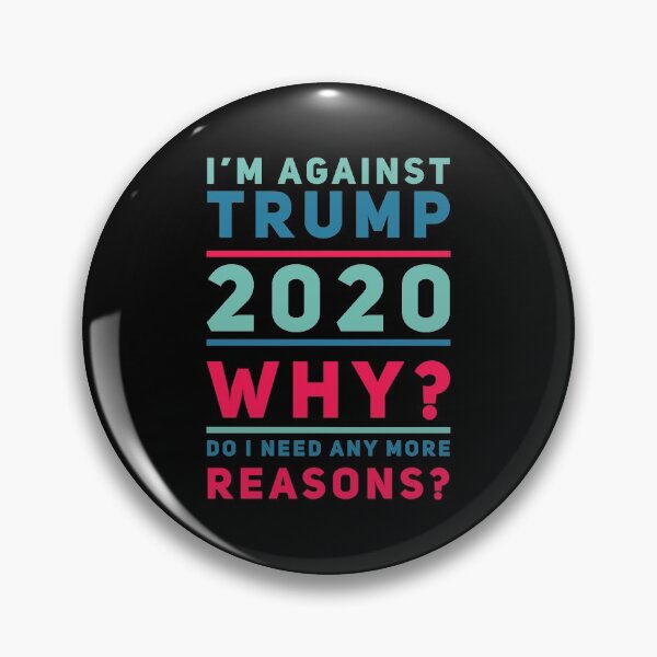 Item preview, I'm against Trump 2020 designed and sold by funnytshirtco.