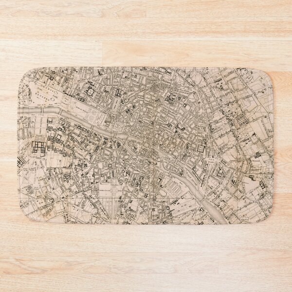 Item preview, Vintage Map of Paris France (1825) designed and sold by BravuraMedia.