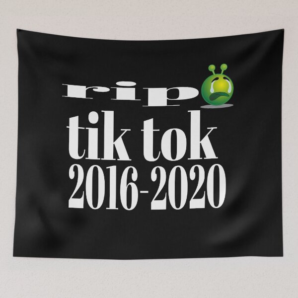 Item preview, RIP TIK TOK. designed and sold by leicha.