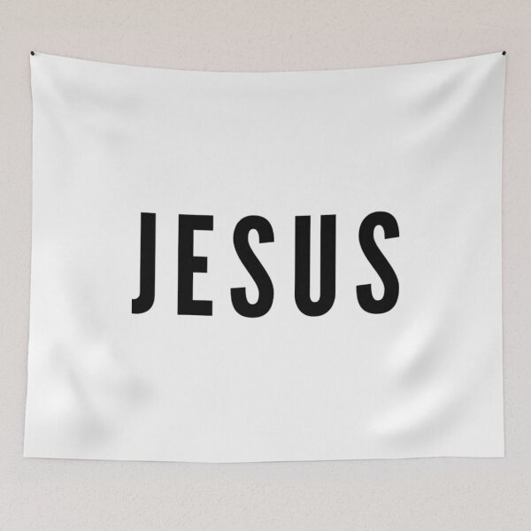 Item preview, Jesus in Black Bold Letters  designed and sold by bugtalk.