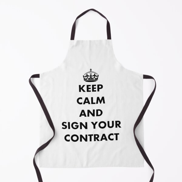 Item preview, Keep Calm and Sign Your Contract designed and sold by taiche.