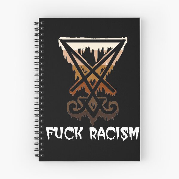 Item preview, Sigil of Lucifer Fuck Racism todos los ingresos serán donados a https://alltogethernow.org.au/ designed and sold by DevilessDesigns.