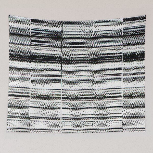 Item preview, Black. White. Glitch. designed and sold by UDDesign.