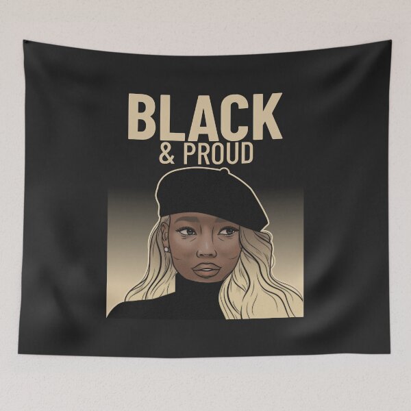 Item preview, Black and Proud Melanin Queen designed and sold by EvaWolf.
