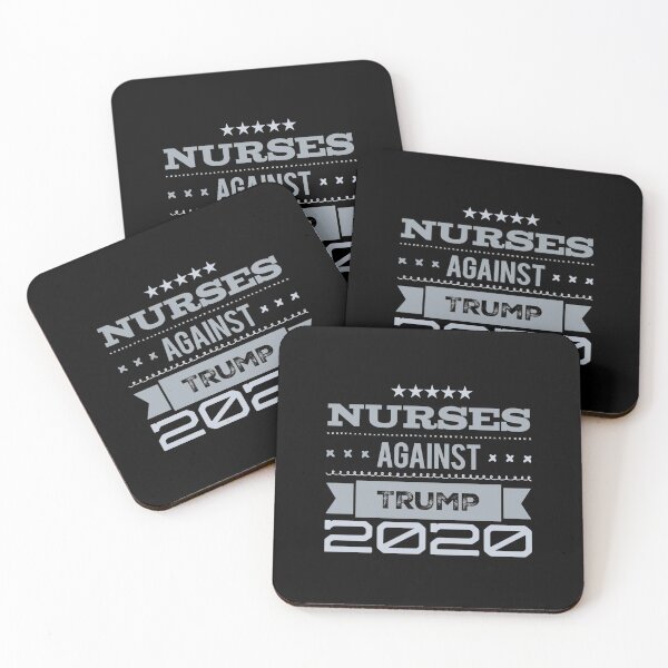Item preview, Nurses against Trump 2020 designed and sold by funnytshirtco.