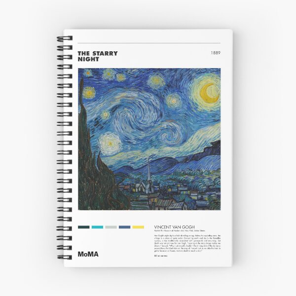 Item preview, Vincent Van Gogh - Starry Night - Minimalist Art Poster Series designed and sold by Francisco Couto.