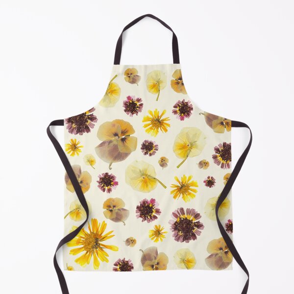 Item preview, Abstract Pressed Flower Pattern - Daisies and Pansies designed and sold by gimmesometees.