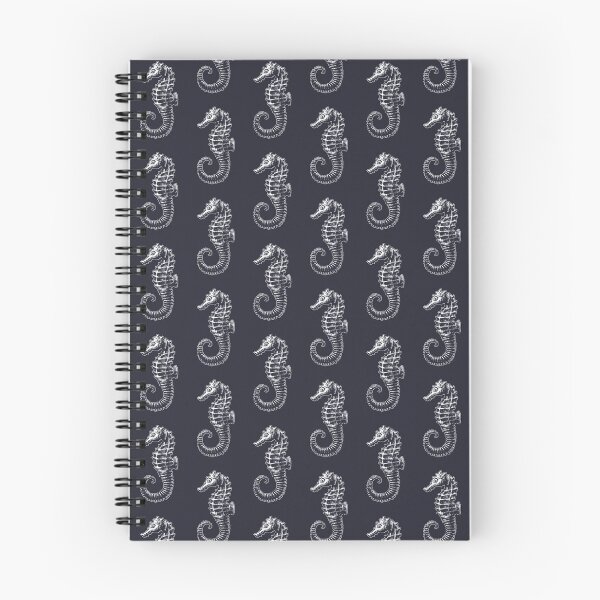 Item preview, Seahorse pattern white designed and sold by Moryart.