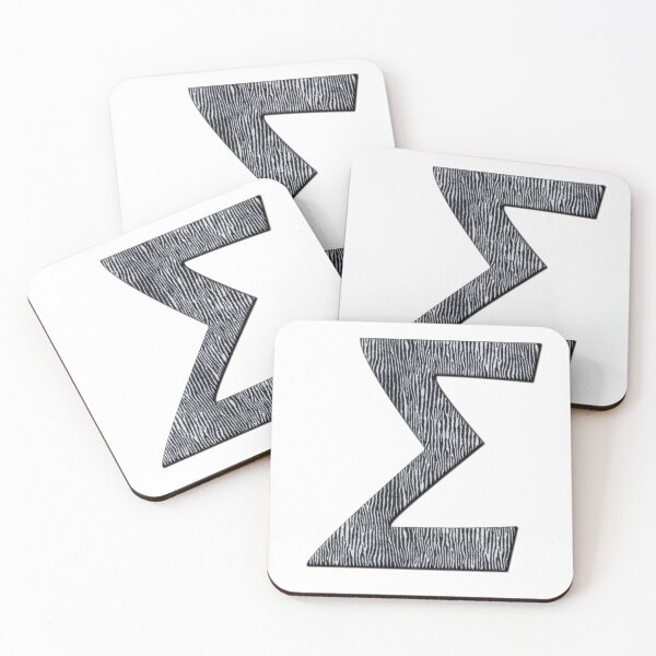 Item preview, Greek alphabet animal texture, Sigma designed and sold by elgreko.