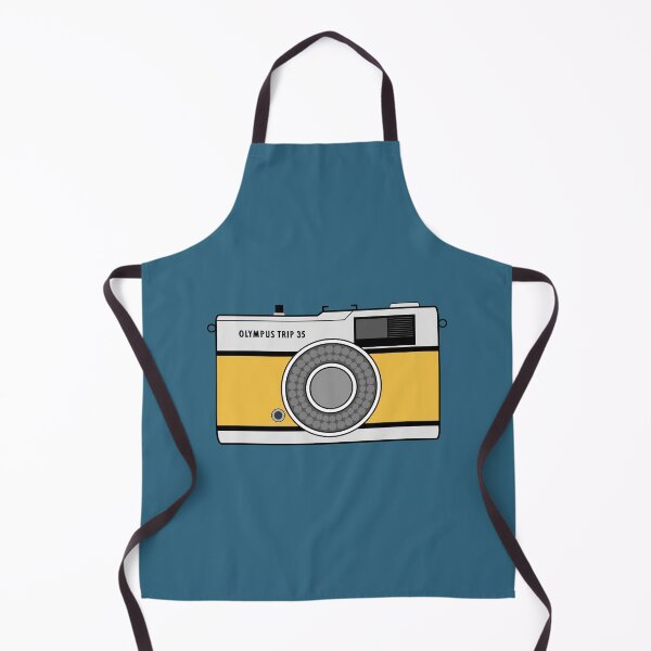 Item preview, Olympus Trip 35mm Retro Camera Illustration designed and sold by The Narrowboat Studio.