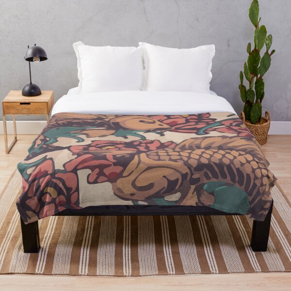 Aperçu de l'œuvre Fish floral oriental créée et vendue par ZenLifeShop.