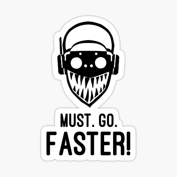 Octane Must Go Faster Sticker By Reliman Redbubble