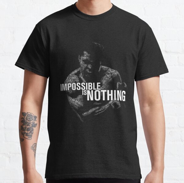 impossible is nothing shirt