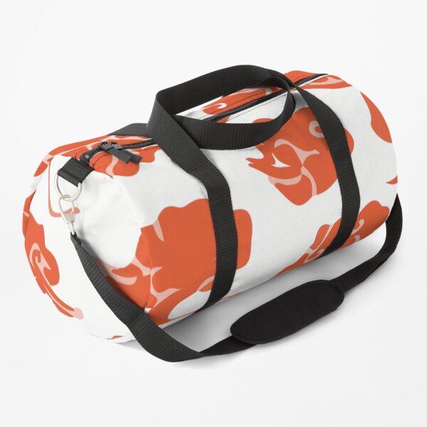 Floral red Duffle Bag