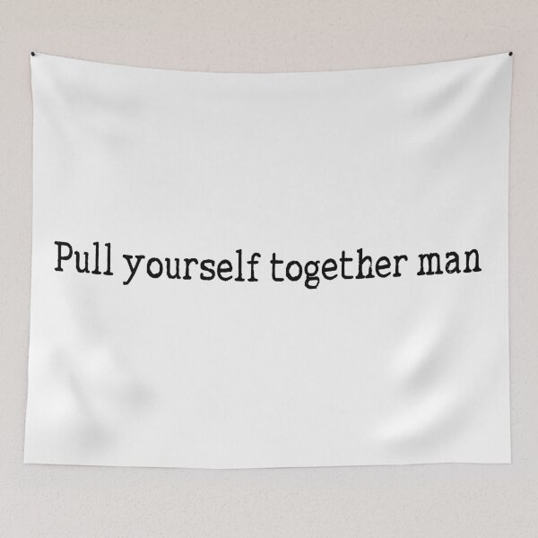 Item preview, Pull yourself together funny quote designed and sold by Prerana Jain.
