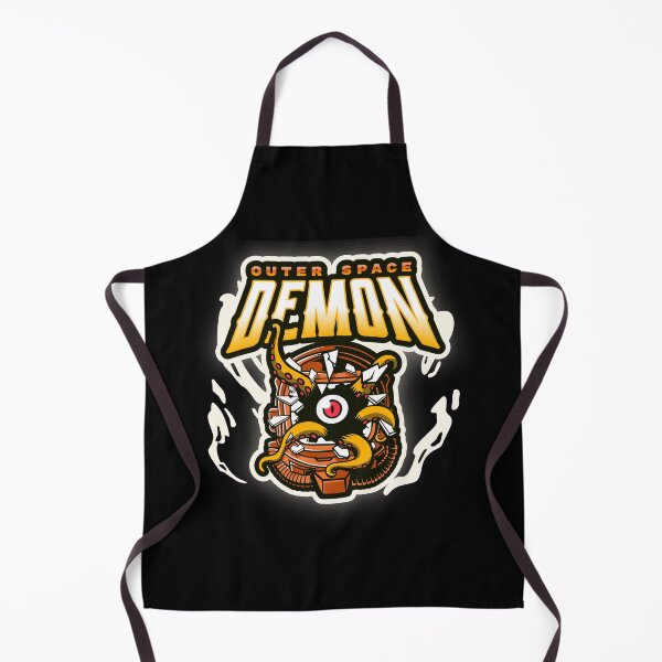 Outer Space Demon Apron