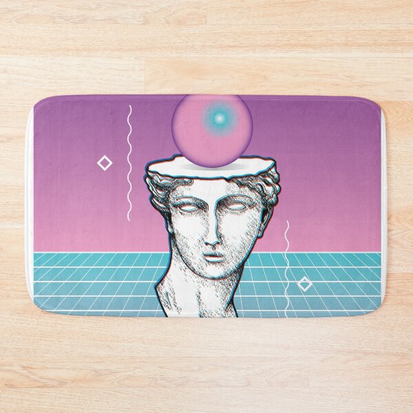 Item preview, Vaporwave Retro Statue Drawing  designed and sold by MielOntwerpt.