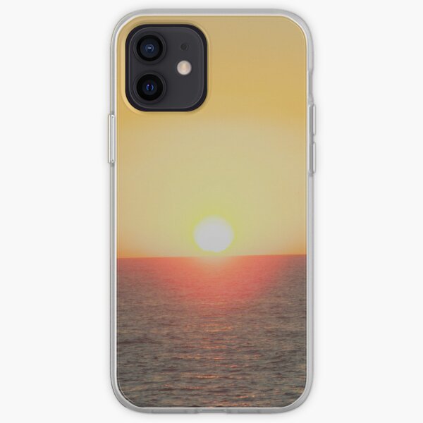 Sunset off Harvey Bay iPhone Soft Case