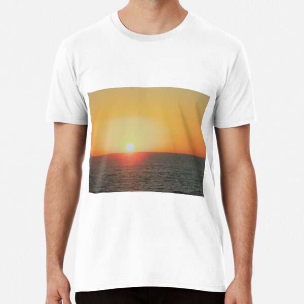 Sunset off Harvey Bay Premium T-Shirt