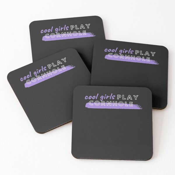 Item preview, Cool Girls Play Cornhole - Cornhole Fan or Player Design designed and sold by miguelaud.
