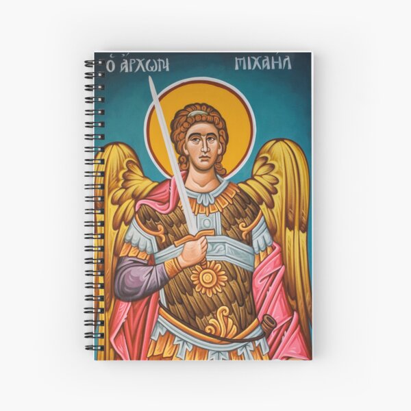Archangel Michael Spiral Notebook