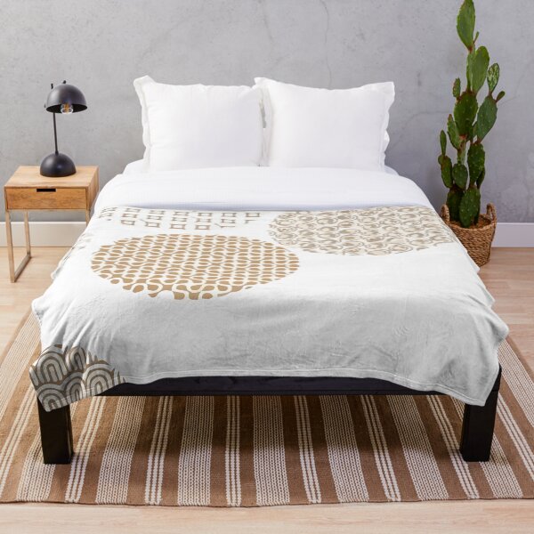 Item preview, Golden circles with different geometric patterns designed and sold by ZenLifeShop.