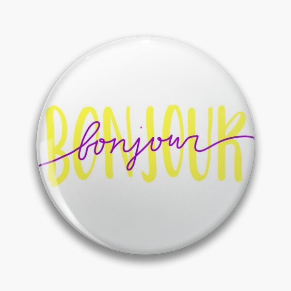 Item preview, Bonjour! designed and sold by dinasdoodles.