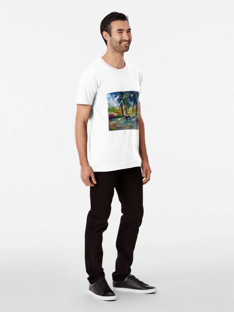 Thumbnail 3 von 6, Premium T-Shirt, Schubkarren im Augsburger Zoo designt und verkauft von LillianBerthel.