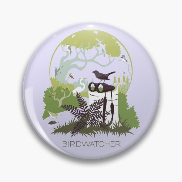 Item preview, Birdwatcher (greens) designed and sold by JadaFitch.
