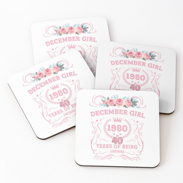 Item preview, December Girl 40 Years of Being Awesome designed and sold by autlu.
