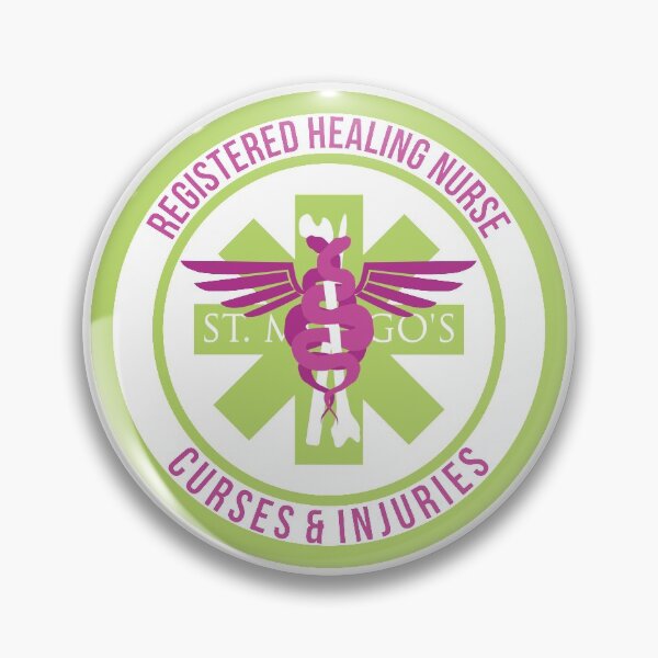 Item preview, St. Mungo's Registered Healing Nurse designed and sold by brightkiwi.