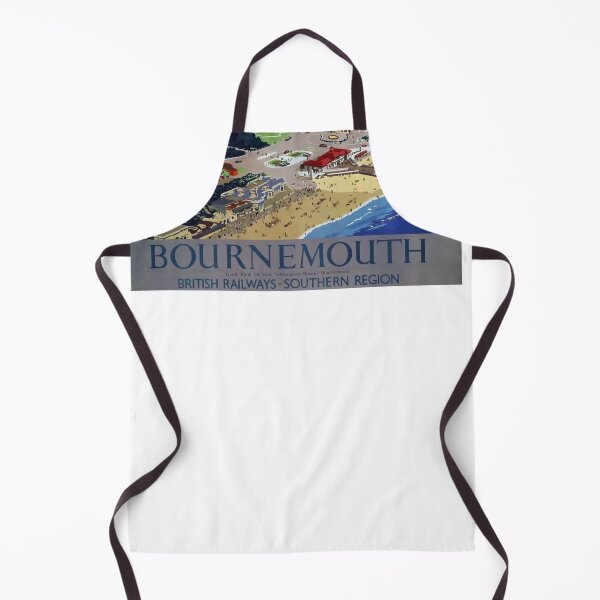 Item preview, Railway Poster Bournemouth designed and sold by stickart-marek.