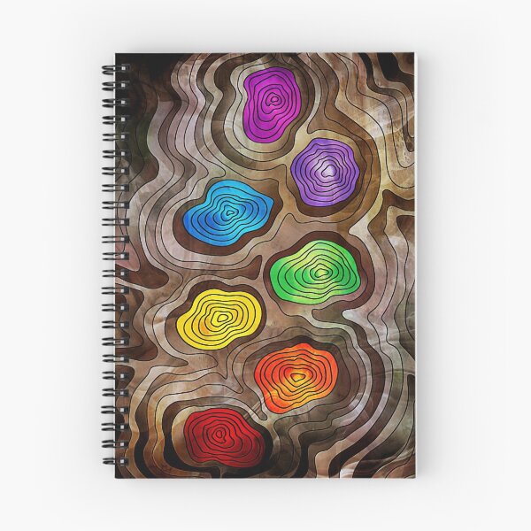 Item preview, Chakra Tree Rings - 09 designed and sold by serenaking.
