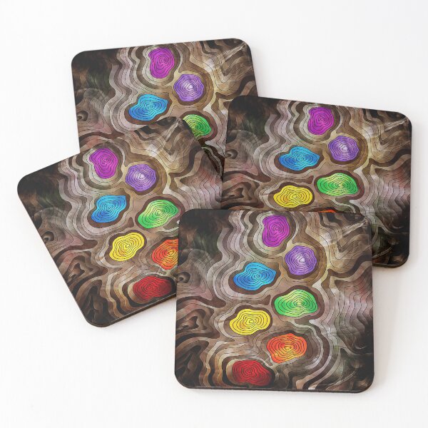 Item preview, Chakra Tree Rings - 09 designed and sold by serenaking.