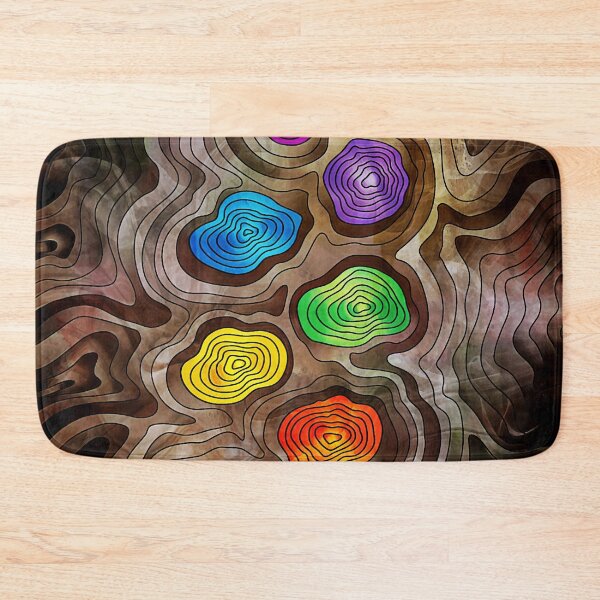 Item preview, Chakra Tree Rings - 09 designed and sold by serenaking.