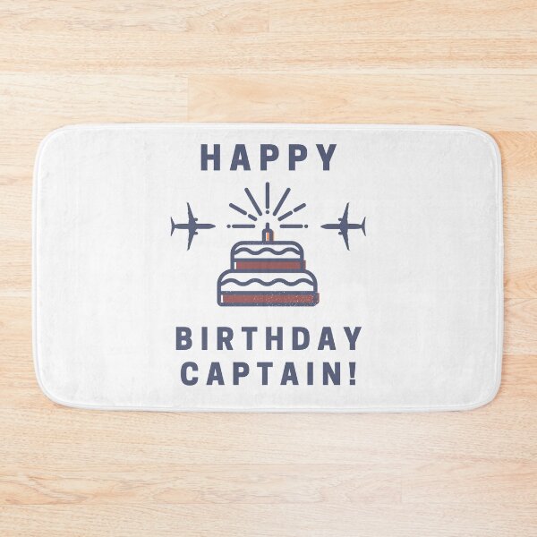 Item preview, Happy Birthday Captain designed and sold by jetmike.