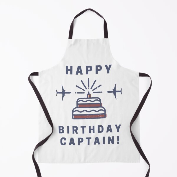 Item preview, Happy Birthday Captain designed and sold by jetmike.