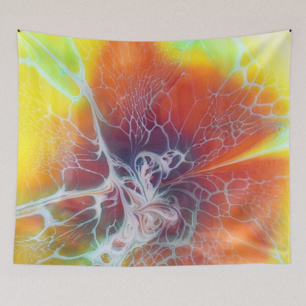 Item preview, pansy behind net designed and sold by SusannePasset.