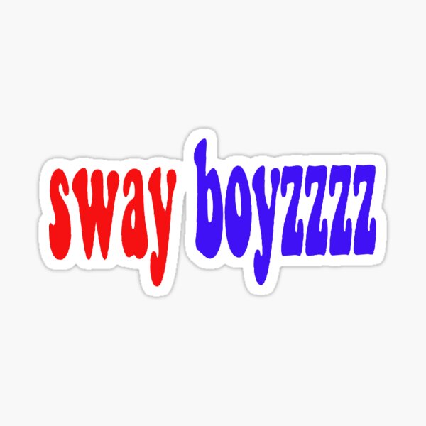 "sway boys" Sticker for Sale by Basketballslife Redbubble